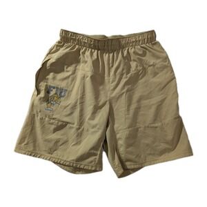 Adidas FIU Golden Panthers Y2K Athletic Shorts Men's Large Vintage